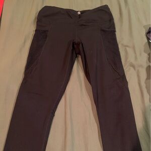 90 Degree By Reflex Black Athletic Leggings